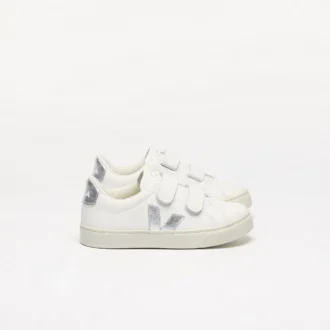 Couro Esplar Branco Prateado