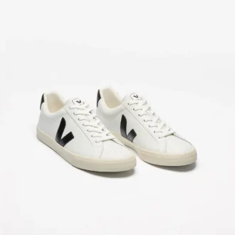 Couro Esplar Branco Preto