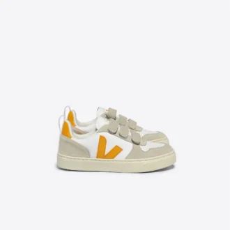 Couro V-10 Branco Ouro