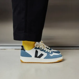 Couro V-10 Branco Preto Califórnia