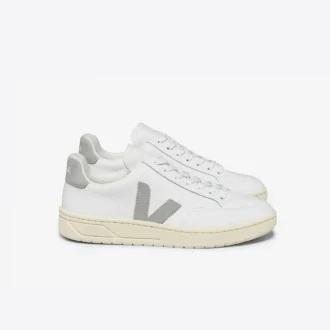 Couro V-12 Branco Cinza Claro