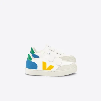 Couro V-12 Branco Multico Índigo