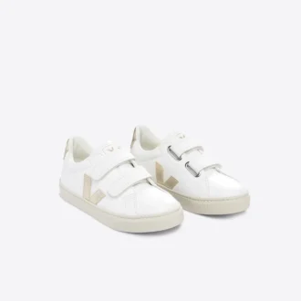 Esplar Couro Branco Platine