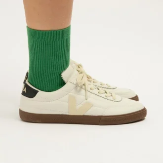 Meias Everyday em algodão verde médio