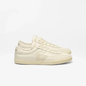 Panenka Couro Envernizado Off White Natural