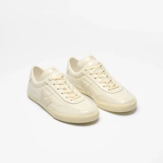 Panenka Couro Envernizado Off White Natural