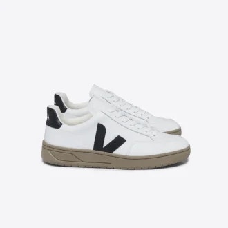 V-12 Couro Branco Black Dune