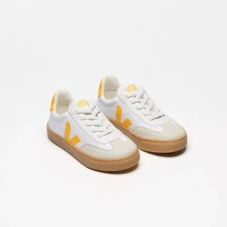 Volley Atacadores Elásticos Lona Branca Sunshine Natural